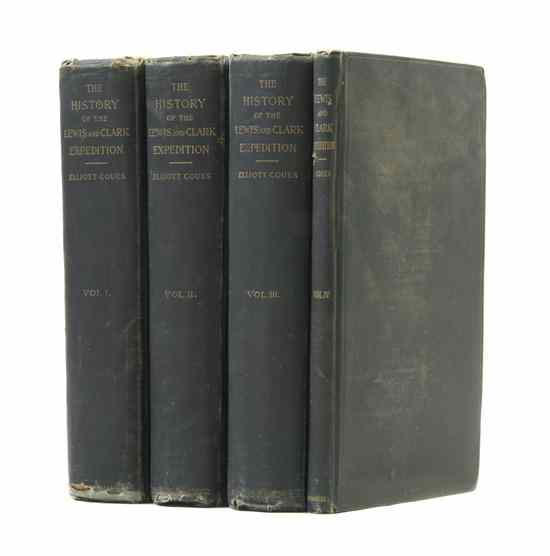 Appraisal: EXPEDITION LEWIS AND CLARK COUES ELLIOT ed History of the