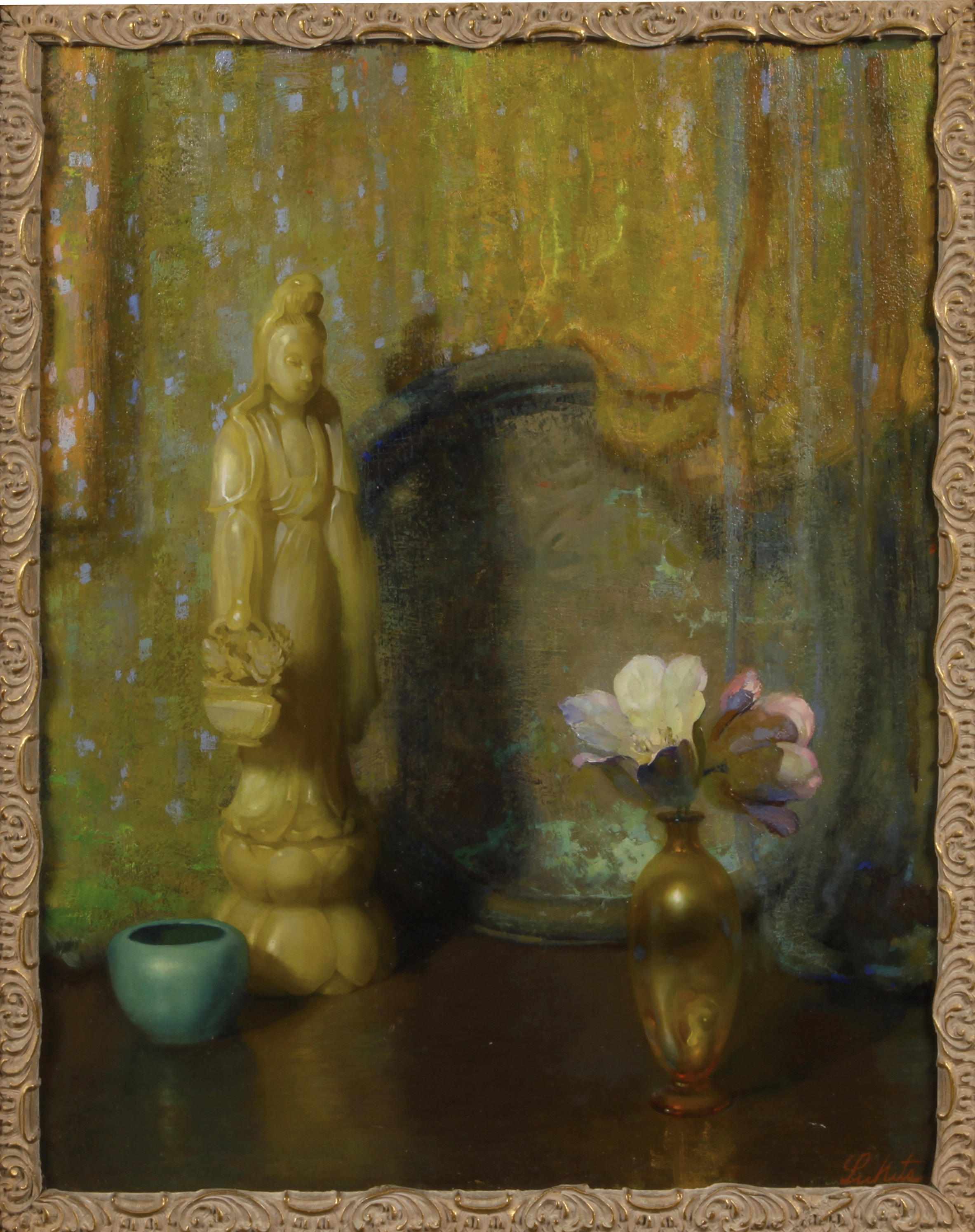 Appraisal: Theodore N Lukits American - Still life with an Asian