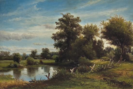 Appraisal: HENDRIK DIRK KRUSEMAN VAN ELTEN Dutch American - Summer Day