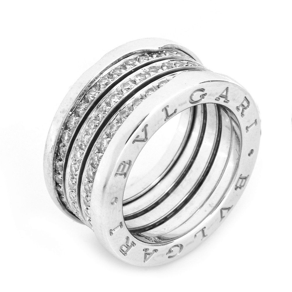 Appraisal: Bulgari B Zero Diamond Ring Lady's Bvlgari Bulgari B Zero