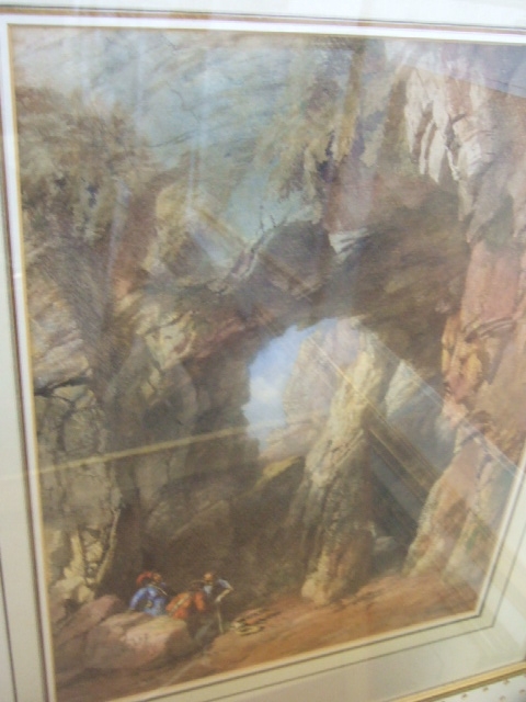 Appraisal: Attributed to William Noble Hardwick - Pirates at a cave