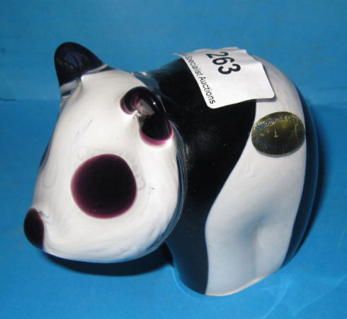 Appraisal: Wedgwood Glass Koala Bear Paperweight