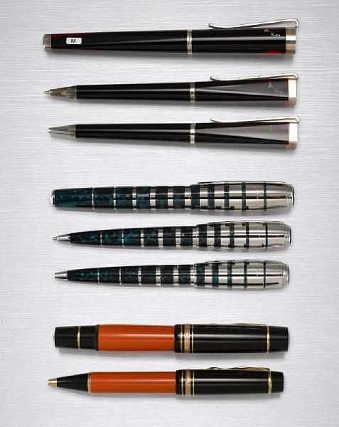 Appraisal: MONTBLANC George Bernard Shaw Limited Edition Writers Series -piece Set