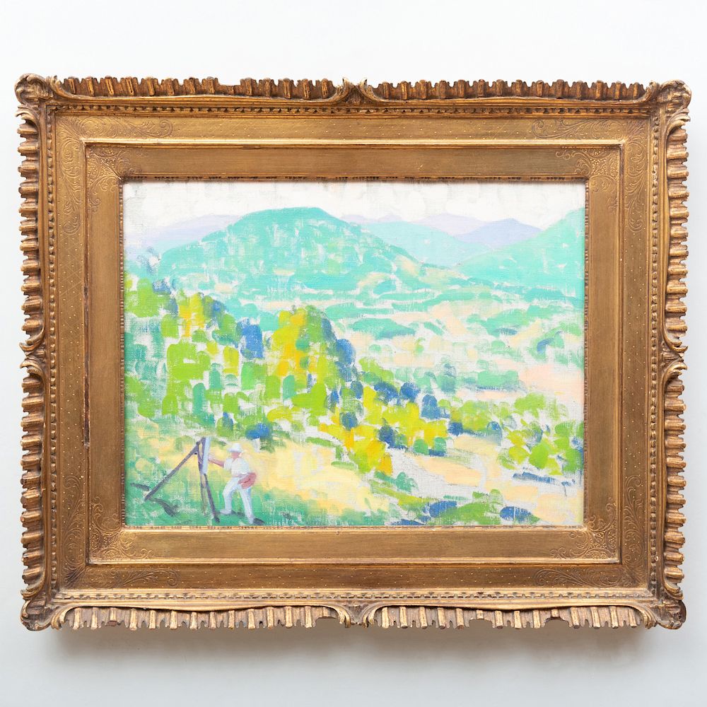 Appraisal: Attributed to John W Bentley - Landscape Painter Attributed to