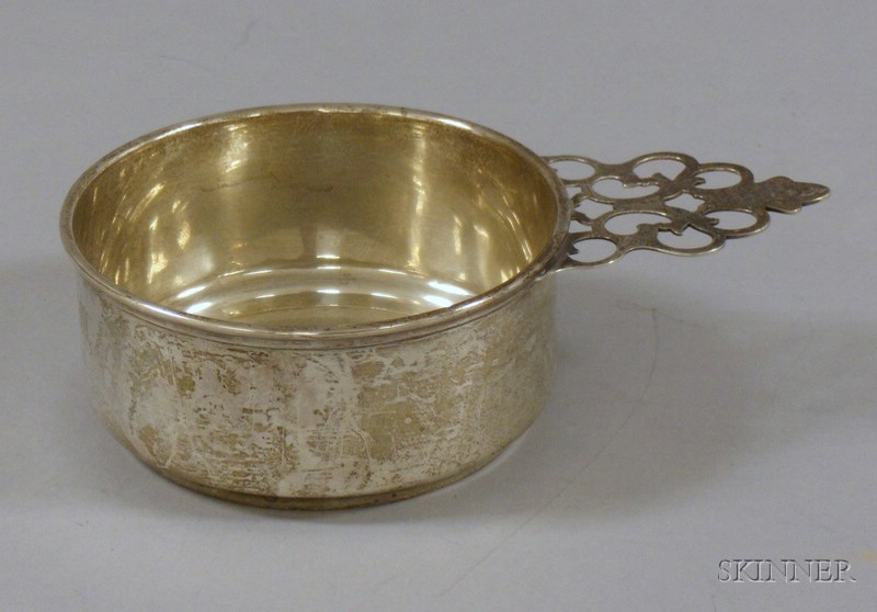 Appraisal: Watson Sterling Porringer early th century deep base with near