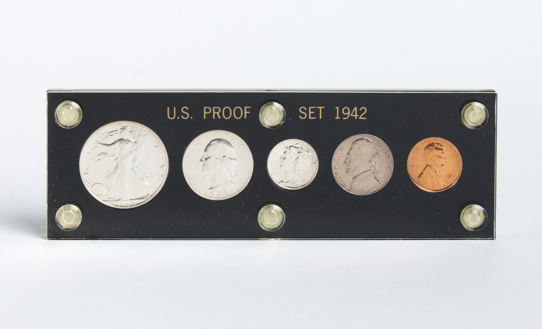 Appraisal: United States Proof Set -coin version MS- in plastic holder