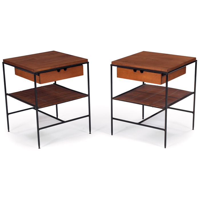 Appraisal: Paul McCobb Planner Group night stands pair each with one