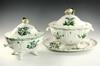 Appraisal: TUREENS - Two th c Italian faience tureens with covers