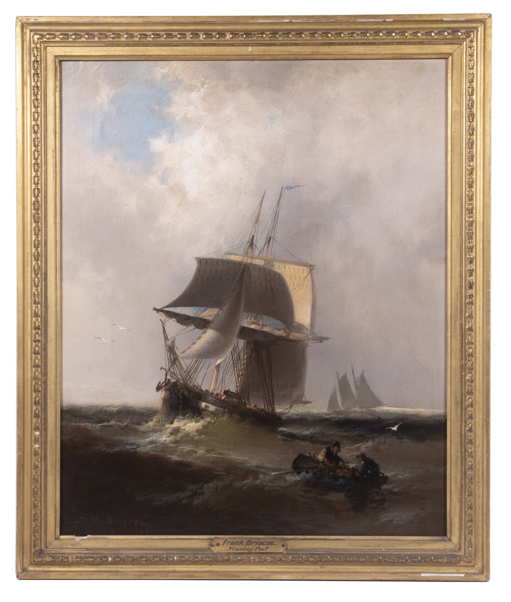 Appraisal: FRANKLIN DULLIN BRISCOE PA MD - Nearing Port depicting a