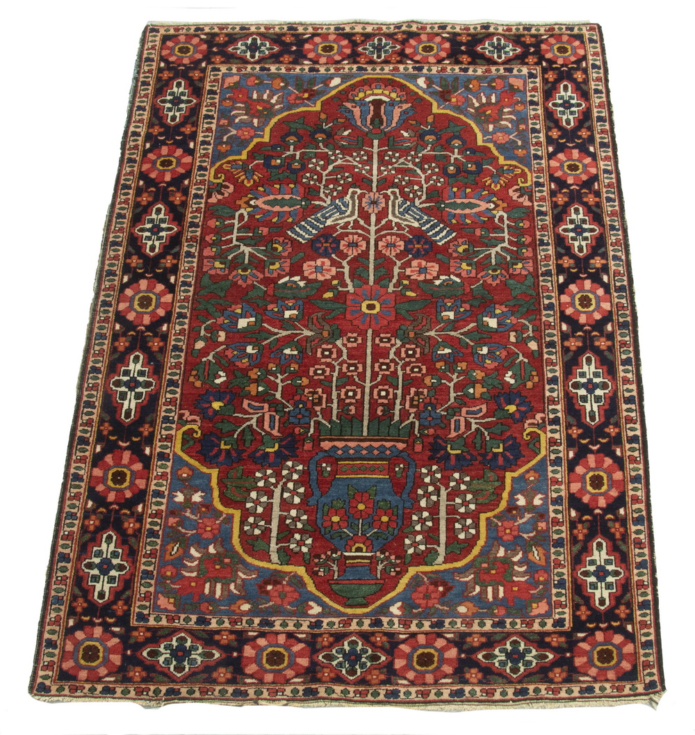 Appraisal: BAHKTIARI RUG ' X ' West Persia nd Quarter th