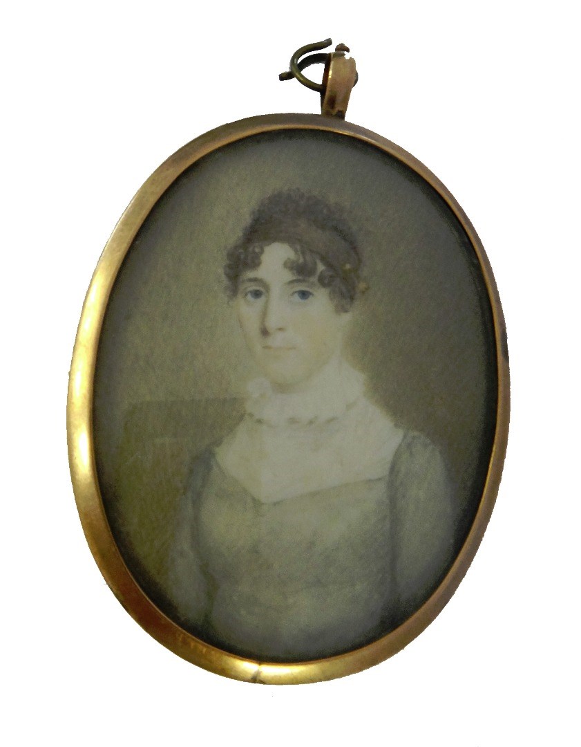 Appraisal: Early th century English School portrait miniature on ivory of