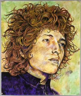 Appraisal: Bob Dylan - Original preparatory artwork by John Judkins for