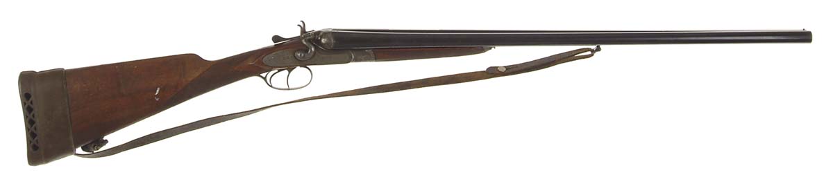 Appraisal: E MASQUELIER DBL BBL HAMMER SHOTGUN Cal ga SN Fine