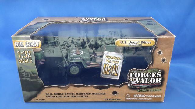 Appraisal: U S Military Jeep Normandy Diecast Model New in the