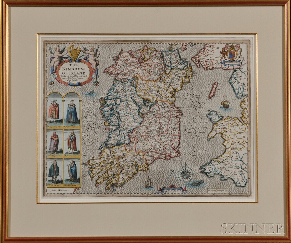 Appraisal: Ireland The Kingdome of Irland John Speed - from The