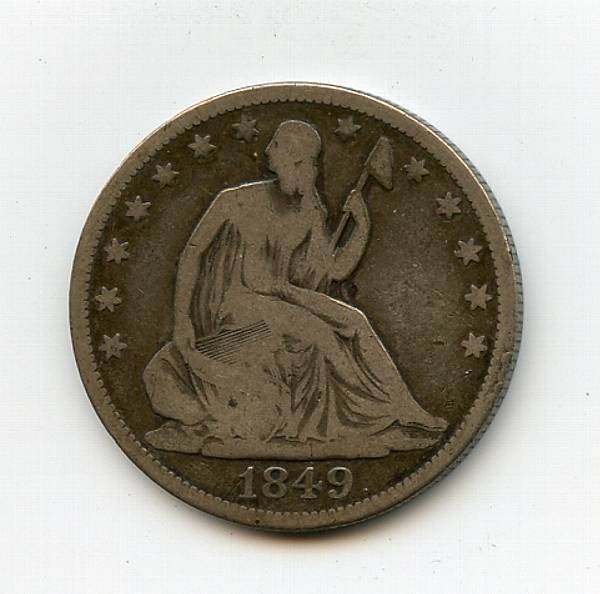 Appraisal: Seated Liberty Half Dollars Including -O -O -O -O -O