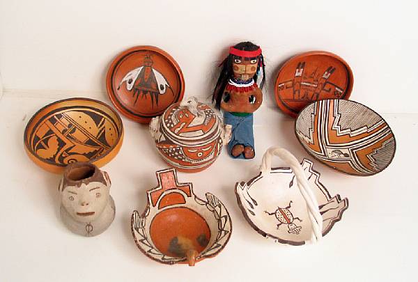 Appraisal: Property from an old New Mexico family collection Including three