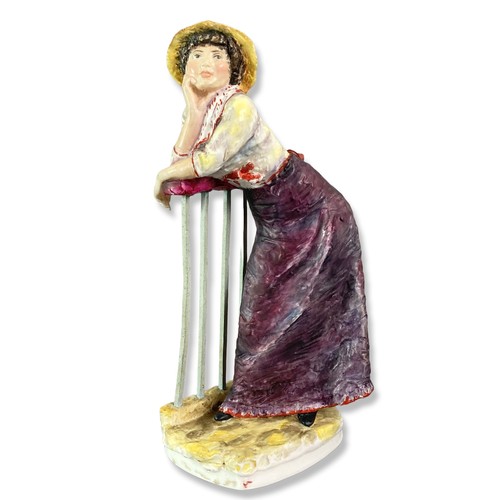 Appraisal: Unusual unmarked Royal Worcester Alphonsine figure From the Impressionists series