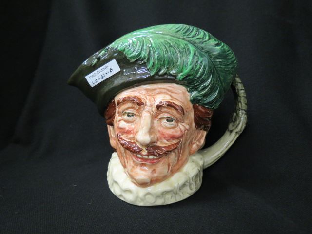 Appraisal: Large Royal Doulton Character Mug The Cavalier old A mark