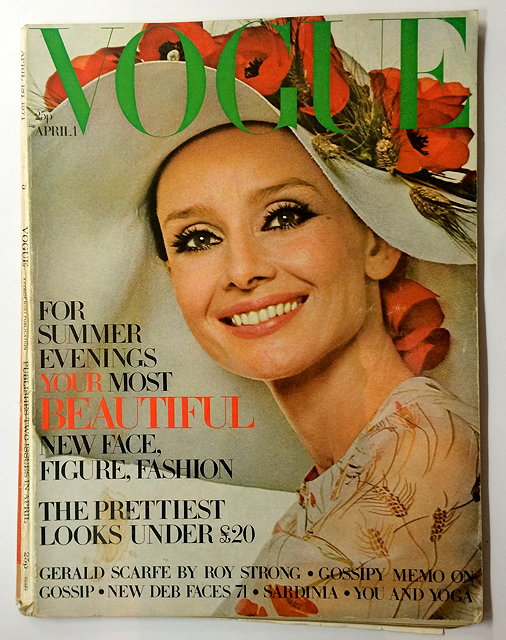 Appraisal: A rare copy of British Vogue magazine published st April