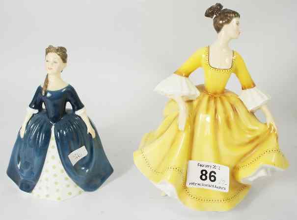 Appraisal: Royal Doulton Figures Stephanie HN and Debbie HN