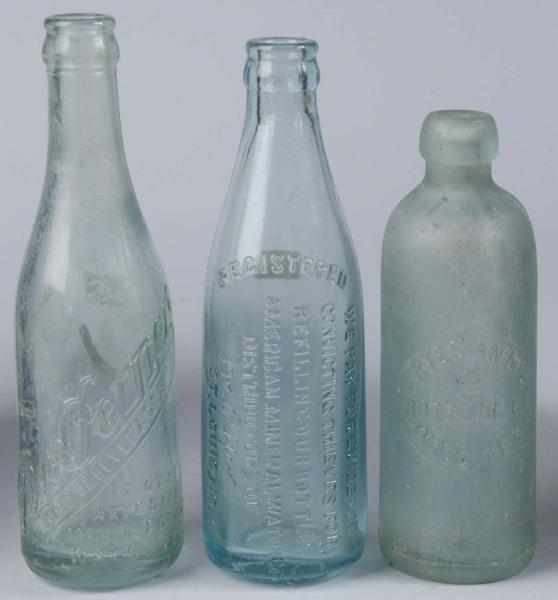 Appraisal: Group of Assorted Dr Pepper Related Bottles Description The first