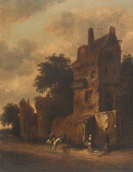 Appraisal: ROELOF JANSZ VAN VRIES DUTCH - C AFTER x Abbey