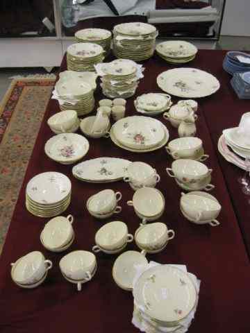 Appraisal: pc Royal Copenhagen '' Frijsenborg''Dinner Service for with extras lots