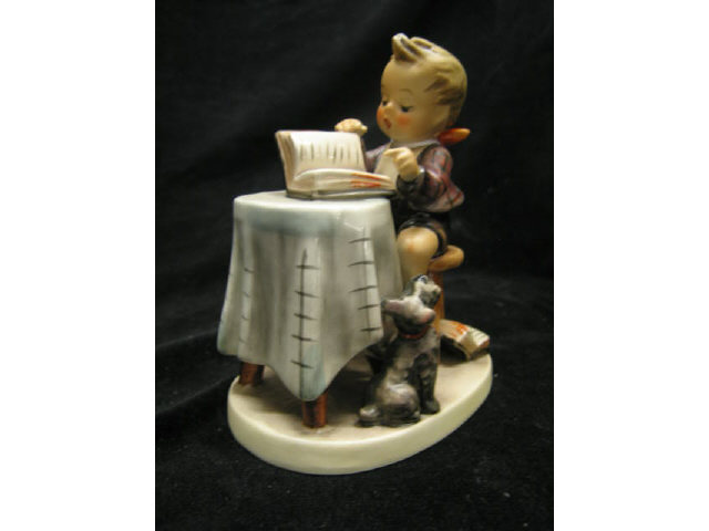 Appraisal: Hummel Figurine Little Bookkeeper Goebel bee mark