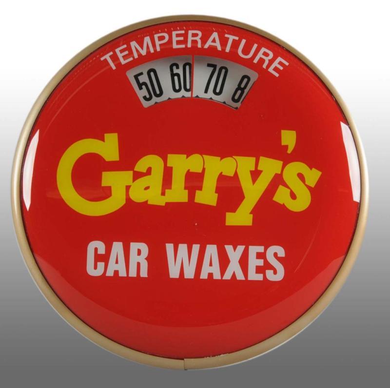 Appraisal: Garry's Car Waxes Scale Thermometer Description Rare Condition Near Mint