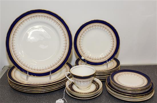 Appraisal: Sale Lot A A Royal Worcester Porcelain Dinner Service for