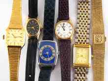 Appraisal: A mixed lot comprising four lady's quartz wrist watches a