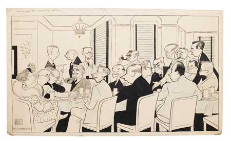 Appraisal: AL HIRSCHFELD The New York Drama Critics Circle Pen and