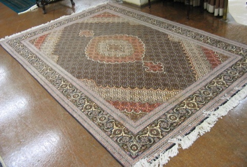 Appraisal: VERY FINE PERSIAN BIJAR CARPET hand knotted in a central