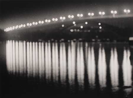 Appraisal: FEININGER ANDREAS - Stockholm V sterbron Ferrotyped silver print x