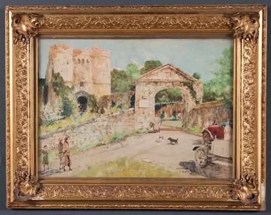 Appraisal: Charles Edward Dixon British - An Outing at the Ruins