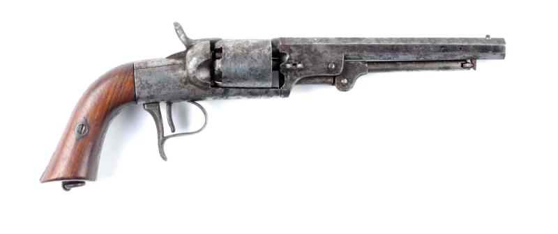 Appraisal: Charlier Brevete Percussion Revolver Serial This revolver manufactured in Belgium