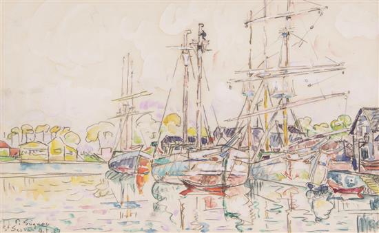 Appraisal: Sale Lot Paul Signac French - Le Port de St