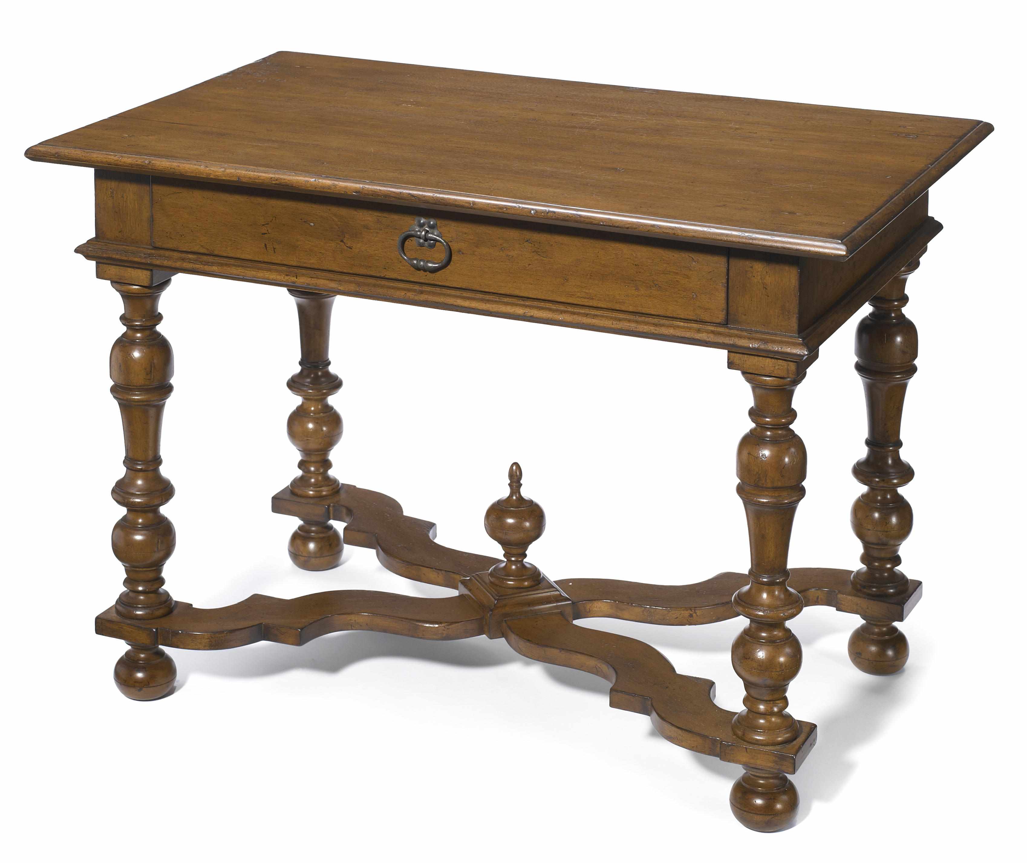 Appraisal: A Louis XIV style mixed wood table height in cm