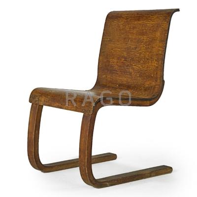 Appraisal: ALVAR AALTO - FINMAR Cantilever chair no Finland s Laminated