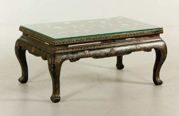 Appraisal: - Early th C Chinese Dining Coffee Table Early th