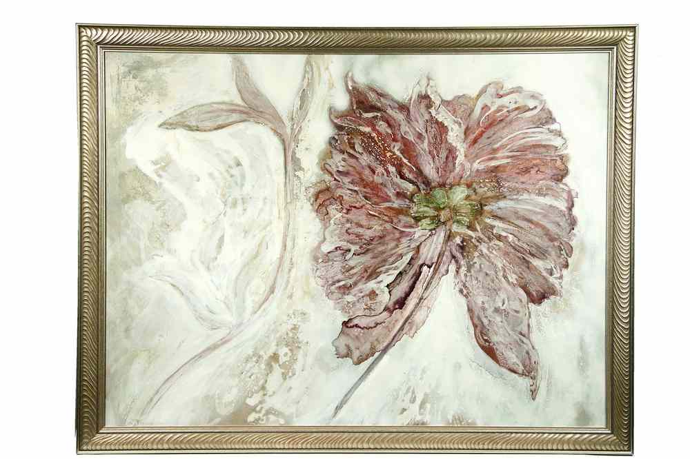 Appraisal: OOC - Large Floral Study by Josephine de Beauchamp signed