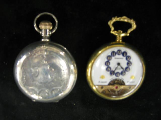 Appraisal: European Pocketwatches openface one running