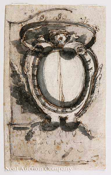 Appraisal: Attributed to Stefano della Bella Italian - Study for a