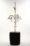 Appraisal: CAST IRON ARCHITECTURAL FINIAL - Steeple-Top Finial with acanthus leaf