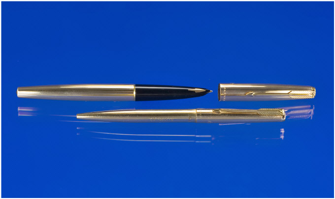 Appraisal: Parker A Parker insignia set pen and ball point medium