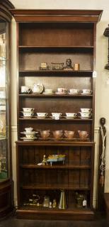 Appraisal: Display Cabinet Mahogany H x W x D Base has