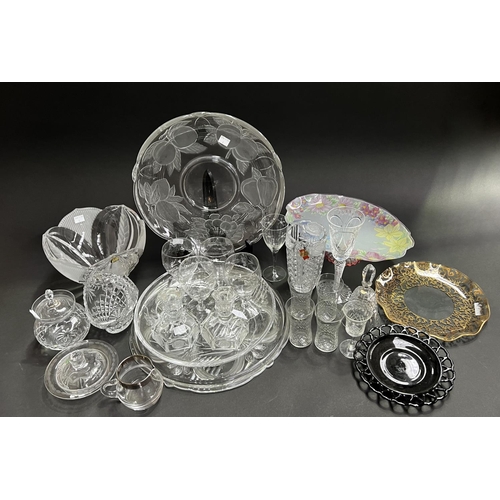 Appraisal: Group lot of glass ware approx cm Dia and smaller