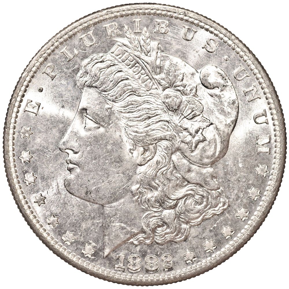 Appraisal: -S Morgan Silver Dollar Brilliant Uncirculated Silver Dollars -S Morgan