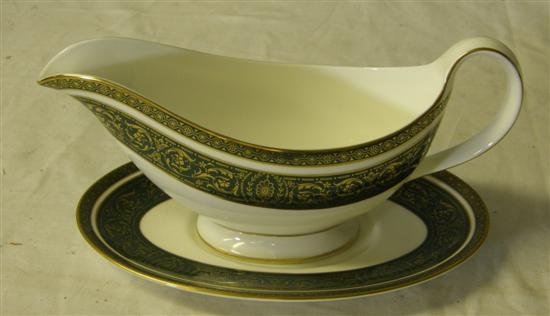 Appraisal: Royal Doulton 'Vanborough' patterned part dinner service to include two